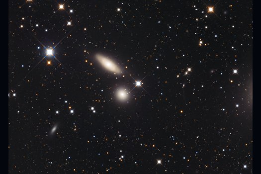 NGC 4458 a NGC 4461