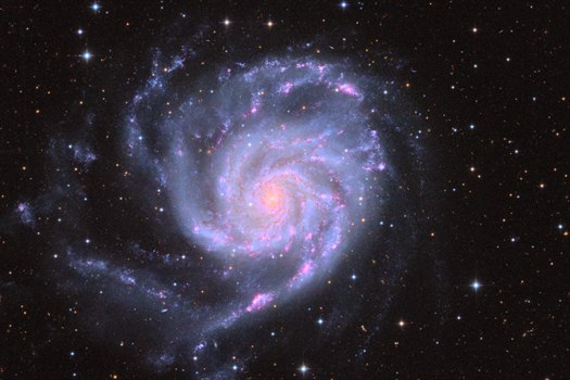 M101 - nový snímek - detail
