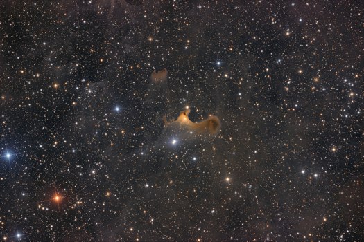 Sh2-136 - Mlhovina Duch